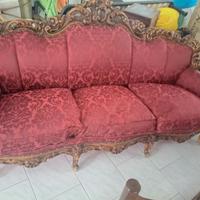 divano in stile barocco