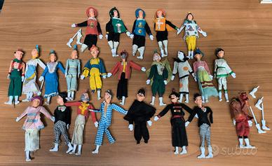 Marionette bambolotti anni 60