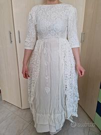 vestito da sposa in pizzo 