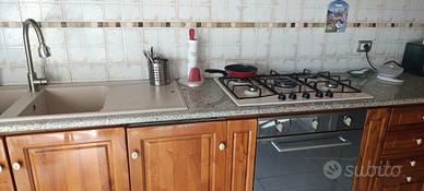 Cucina componibile Gatto in noce nazionale