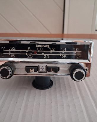Autoradio d'epoca Autovox Piper Fiat 500 n d f l r