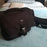 Borsa zaino fotografico a tracolla con maniglia