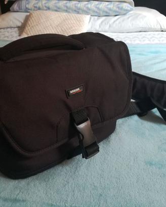 Borsa zaino fotografico a tracolla con maniglia