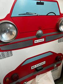 Pannelli autoscuola, plastici e auto sezionate