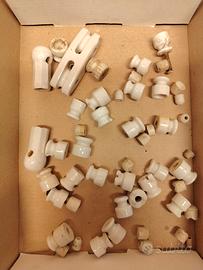 isolatori in ceramica vintage