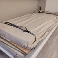 Letto singolo scomparsa con tavola