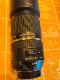 Tamron 70-300 f4-5.6 SP stabilizzato nikon