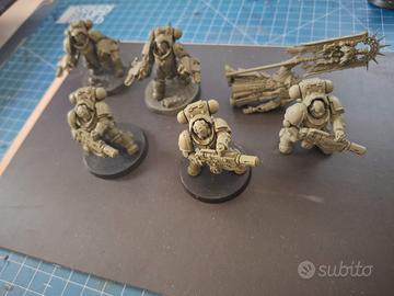 Lotto Space Marine Primaris primerati usati