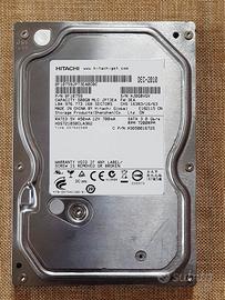 Hard Disk HD Hitachi 500 GB 7200 RPM pari al nuovo