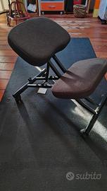 Sedia ergonomica EIFRED con appoggio per ginocchia