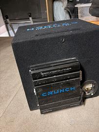 sub + amplificatore per auto