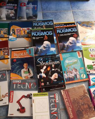 20 euro in blocco  libri per scuola media