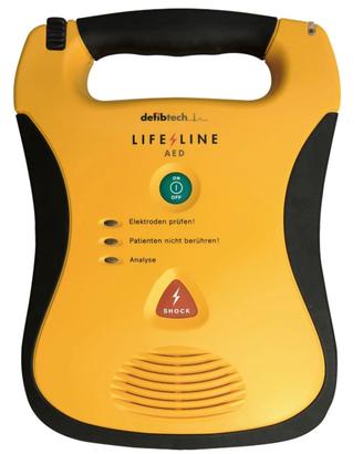 Aed lifeline defibtech defibrillatore