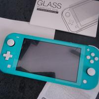 Nintendo switch lite turchese