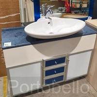 Codice: 268146 MOBILE BAGNO STILE MODERNO CON PIA