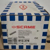 Morsetti isolati SCAME 6mmq