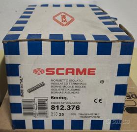 Morsetti isolati SCAME 6mmq