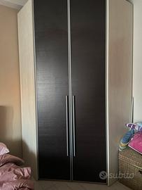 Cabina armadio angolare