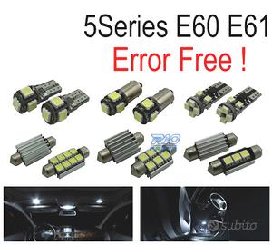 KIT 18 LAMPADE LED INTERNE BMW E60 E61 M5 520I 523