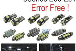 KIT 18 LAMPADE LED INTERNE BMW E60 E61 M5 520I 523
