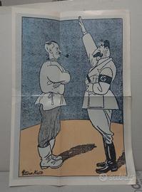 Vignetta satirica seconda querra Mondiale 