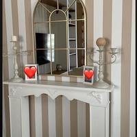 Struttura camino shabby nuovo