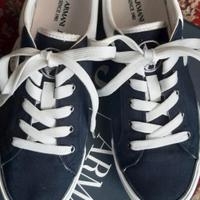 Scarpe sneakers 38 blu navy Armani Jeans