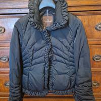 Moncler piumino vintage nero donna, corto