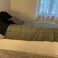 Letto Ikea SLAKT 90x200 Cm + Materasso Nuovo