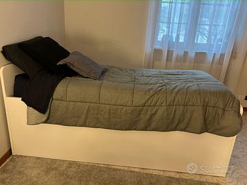Letto Ikea SLAKT 90x200 Cm + Materasso Nuovo