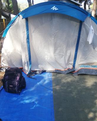 tenda da campeggio Decathlon 4 persone