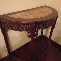 COMODINO IN MARMO DA ENTRATA VINTAGE