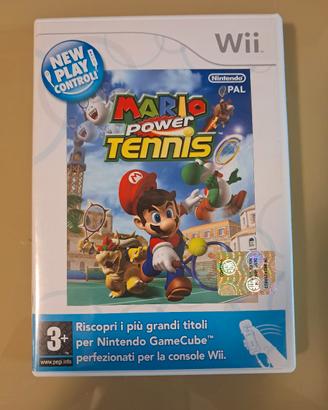 Mario Power Tennis con manuale originale