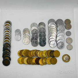 Lotto monete Lire italiane miste (leggi sotto!)