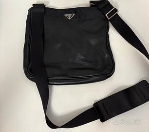 Borsa a tracolla Prada vintage originale nera