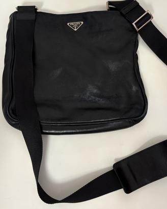 Borsa a tracolla Prada vintage originale nera