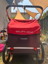 Carrellino rimorchio bici burley
