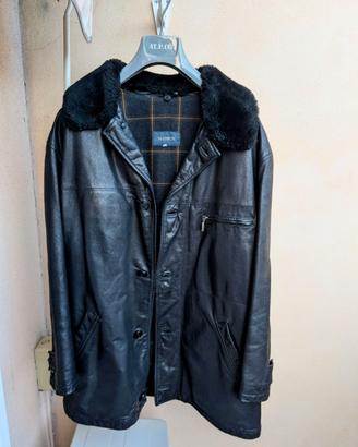 Giacca vintage in pelle Mabrun