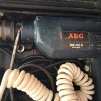 Trapano percussione AEG sbe 500 r
