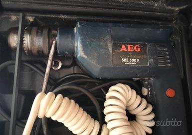 Trapano percussione AEG sbe 500 r