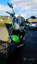 kawasaki z750r verde e nero