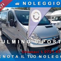 PULMINO 9 posti A NOLEGGIO - CLIMATIZZATORE - BAGA