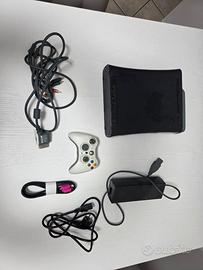 Xbox  360 fat nera 60 GB - lettore da sistemare
