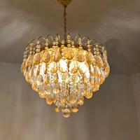 LAMPADARIO DA SOFFITTO STILE CLASSICO - COLORE ORO