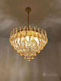 LAMPADARIO DA SOFFITTO STILE CLASSICO - COLORE ORO