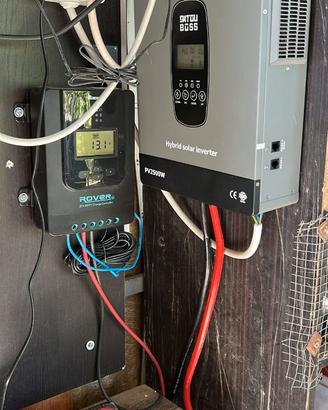 KIT FOTOVOLTAICO INVERTER 1800 WATT PIU' BATTERIA