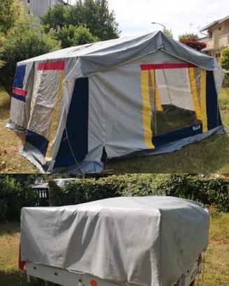 Carrello appendice tenda CONVER con veranda