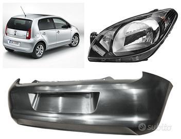 Skoda Citigo cofano frontale paraurti fanale 12-