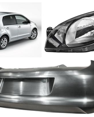 Skoda Citigo cofano frontale paraurti fanale 12-