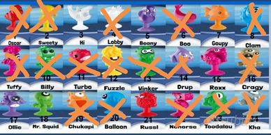Stikeez 2015 Lidl sommergibile Ocean